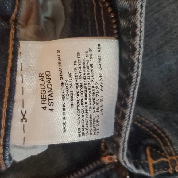 Old Navy Mid-Rise Rockstar Skinny Jeans Blue Size 4 Regular - Picture 10 of 11